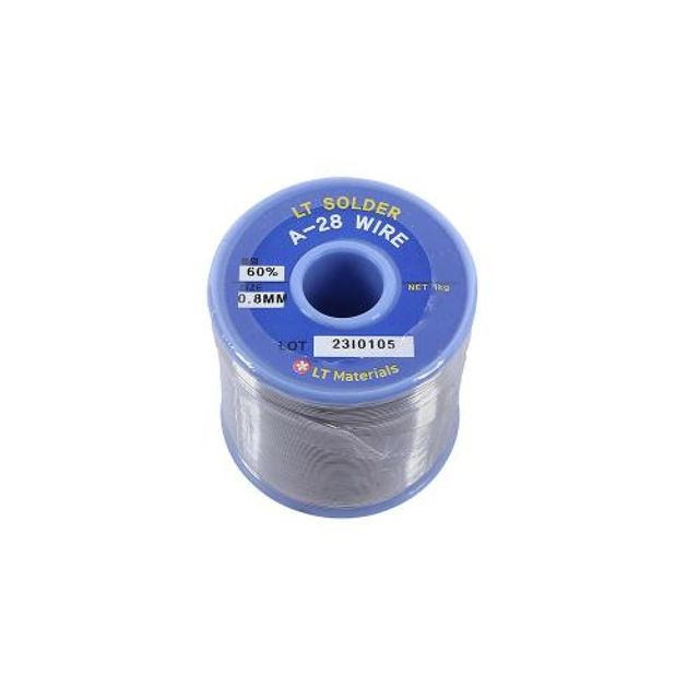 LT 실납 유연 납땜용 솔더 0.8mm, 수작업 공구