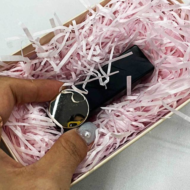 스타핑 쵸핑 종이완충제 핑크 100g 포장재 스타핑
