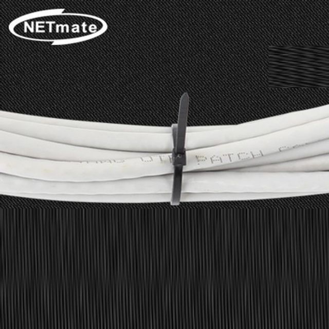 NETmate 2.5x100mm 케이블 타이 블랙 1000EA