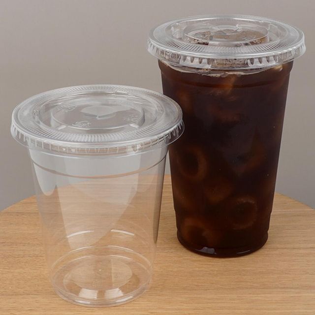 테이크아웃컵 10개 커피컵 일회용 플라스틱 디저트컵 카페