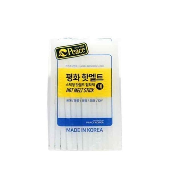 대형 핫멜트스틱 글루건심 공업용접착제
