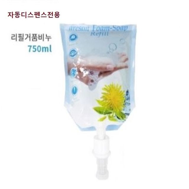 TH-911 903 703 전용 손세정기 거품리필 750ml