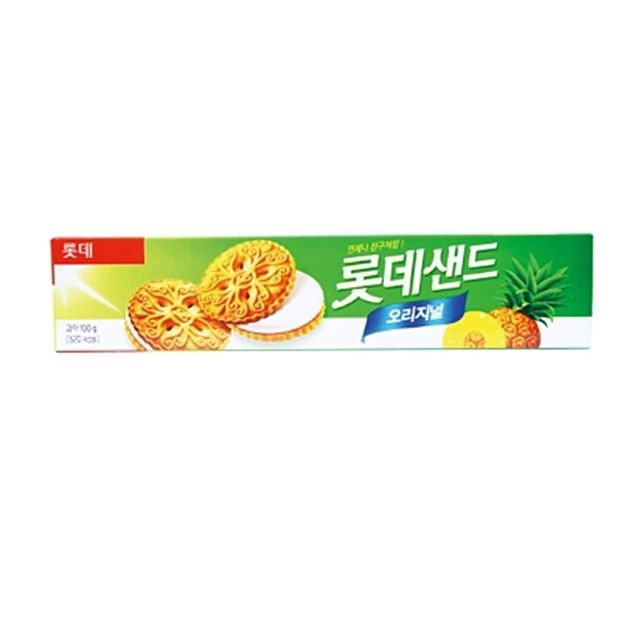 롯데제과)롯데샌드 오리지널(100g)5개묶음