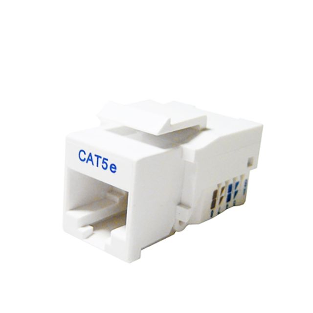 CAT.5E Tooless 키스톤잭 화이트