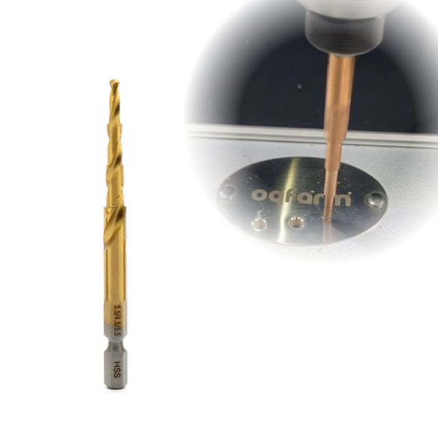 3.5MM 4.5MM 5.5MM 작업가능 롱스텝드릴 354555TISTEP - 중형 구멍 가공 최적화