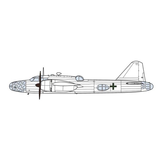 1/72 Ki67 Type 4 Heavy Bomber Hiryu Green Crosses