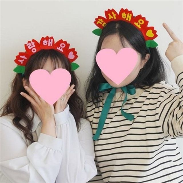 카네이션 머리띠 어버이날 스승의날 이벤트 만들기