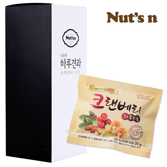 넛츠앤 크랜베리(30봉) 선물세트 견과류