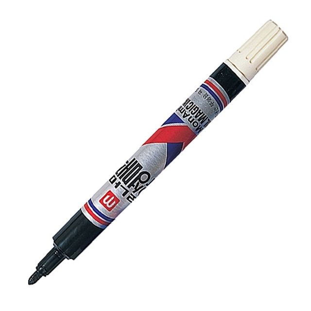모나미 유성매직 2.0mm 흑색 - 다용도 마킹 펜