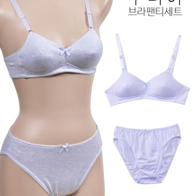 중학생브라 팬티브라세트 브라 팬티 세트
