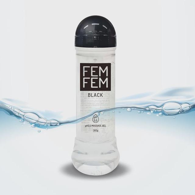 마사지젤 커플 바디 윤활제 수용성 펨펨블랙360ml