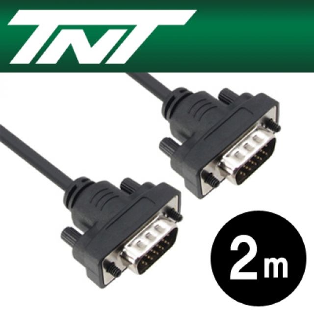 TNTNM-TNT15 슈퍼슬림 RGB 모니터 케이블 10m 고해상도 전송