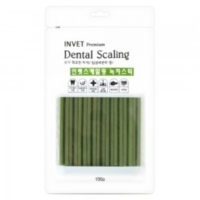 인벳 덴탈스케일링녹차 스틱 100g