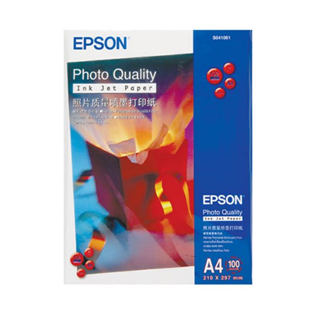 EPSON 컬러 잉크젯용지 A4 SO41061 100매 S041786 - 선명한 컬러 출력, 고품질 용지