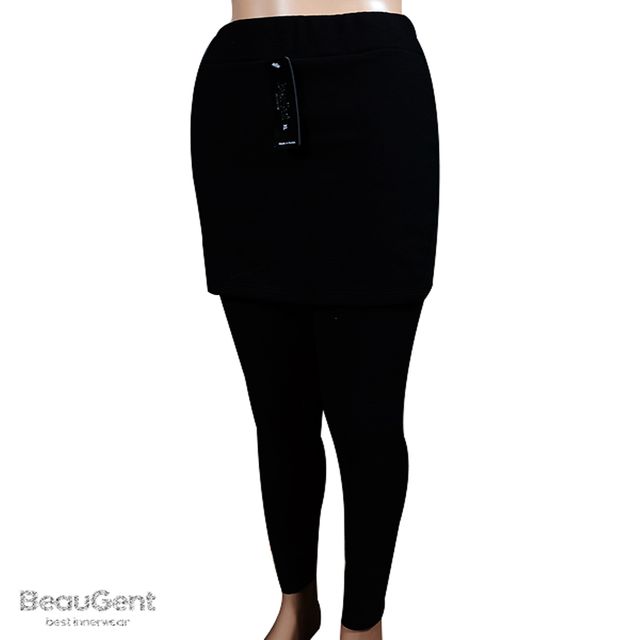 한겨울까지 따뜻한 밍크털 융치마 레깅스