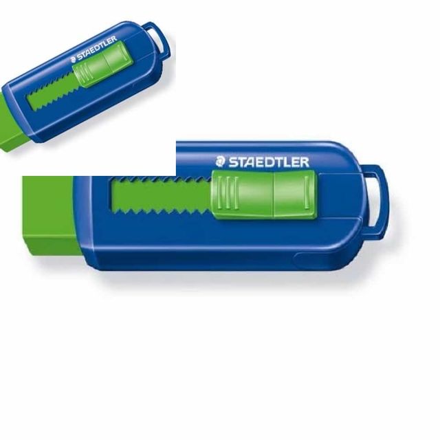 슬라이딩 컬러 지우개 리필 525 RPS1S 60x20x10mm 학생지우개 부드러운지우개 연필지우개 책지우개