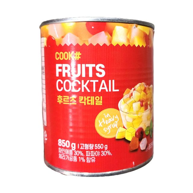 (면)후르츠칵테일(쿡샵 850g