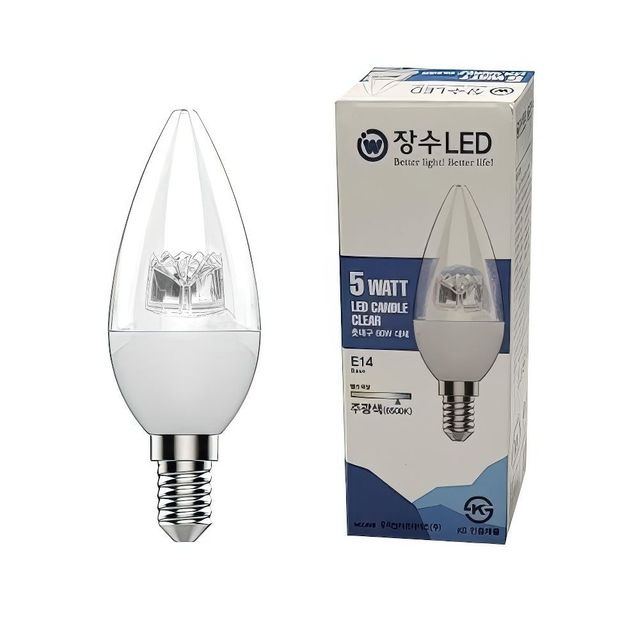 LED 촛대 전구 E14, 촛불 조명 인테리어 램프