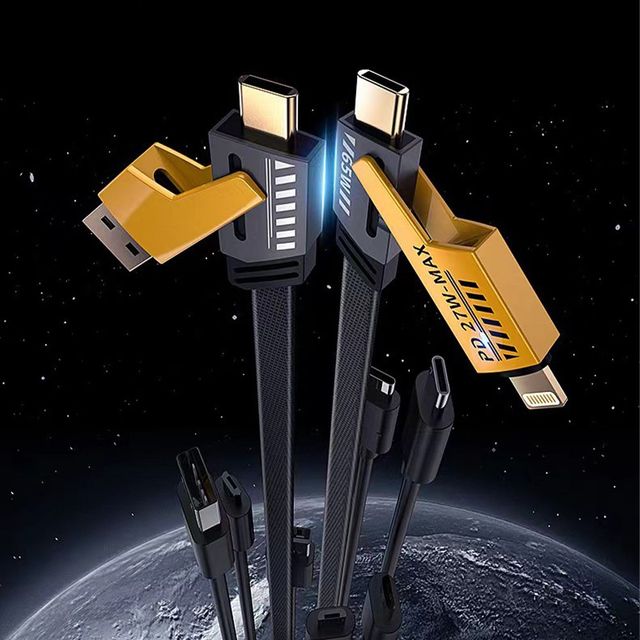 c타입케이블 4in1충전선 멀티충전기 충전기 급속충전케이블 4in1