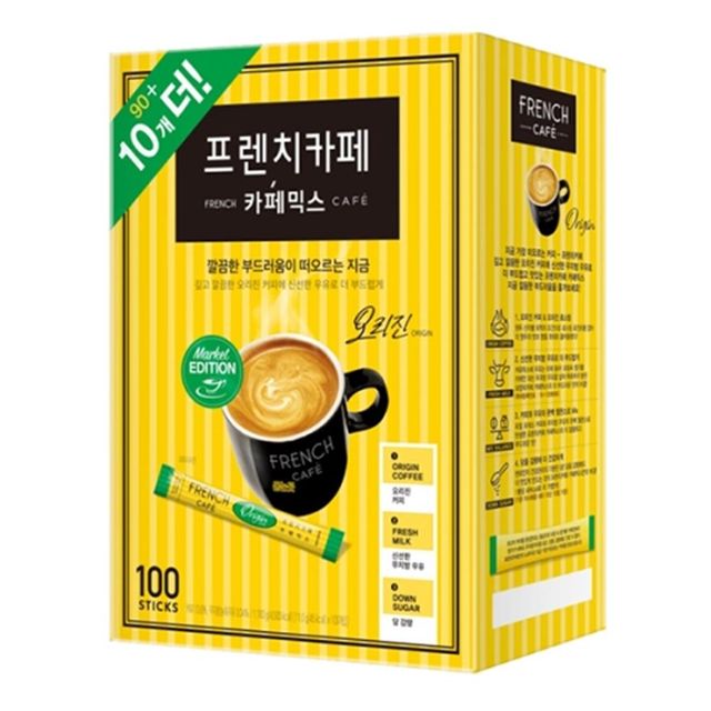프렌치카페 카페믹스 프리미엄 100T 부드러운 커피