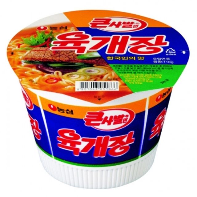 농심 육개장 큰사발면 x 16컵
