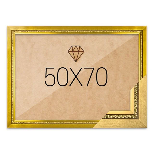 보석십자수액자 50x70 고급형 그레이스 골드