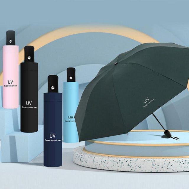 접이식 양산 UV 차단 3단 자동 우산 양우산 겸용 자외선 보호 가벼운 휴대용 원터치 우양산