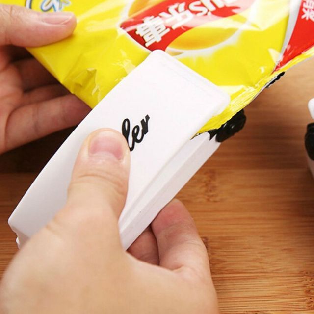 미니 비닐 과자 봉지 포장 접착기 실링기 밀봉기 - 소량 포장에 최적