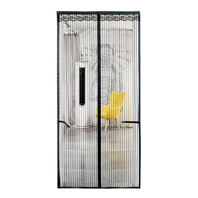스프라이트 자석 모기장 100x210cm 블랙