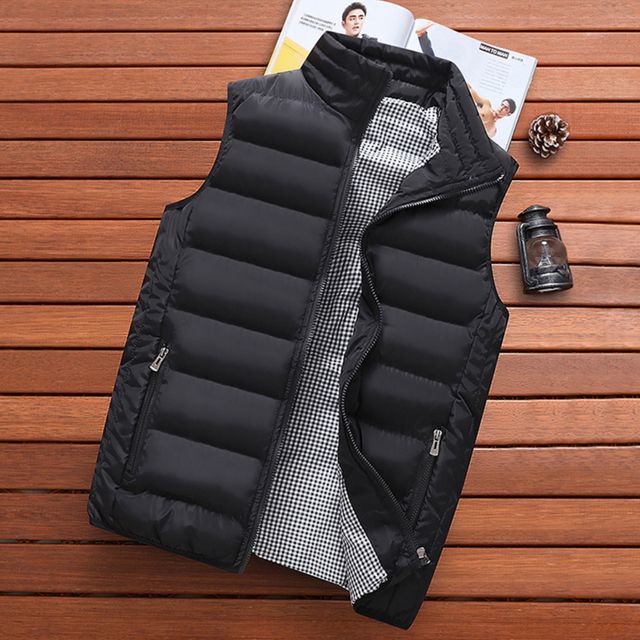남성 따뜻한 조끼 패딩 방한 보온 겨울 초경량 데일리