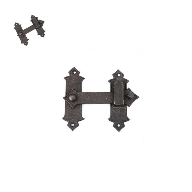 인테리어 가구용 주물 판걸고리 170x150mm 판걸쇠 자물쇠걸이 걸쇠 오도시