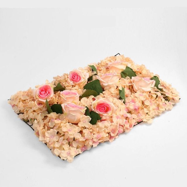 플라워월 조화꽃벽 60x40cm 포토존장식