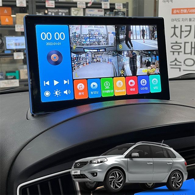 QM5 제임스P 10.1인치 4채널블랙박스