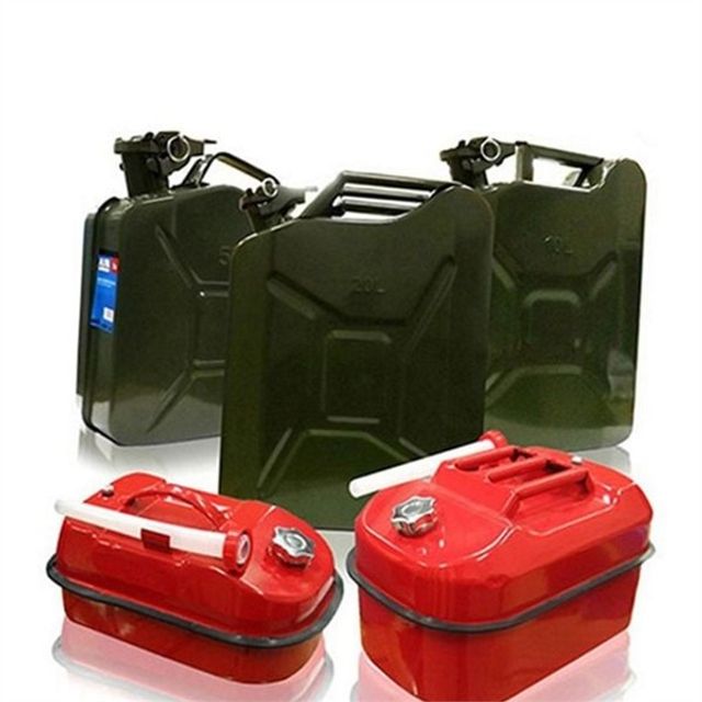 휴대용 연료통 20L 캠핑용 연료통 다용도 아웃도어 야외 철제 잔디깎기 차량용 자동차 농업용 비상용
