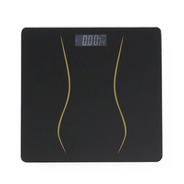 비타리토 LED 디지털 체중계 26x26cm 블랙