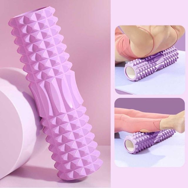 돌기 45cm 폼롤러 스트레칭 지압 필라테스 전신마사지 랍슨유통