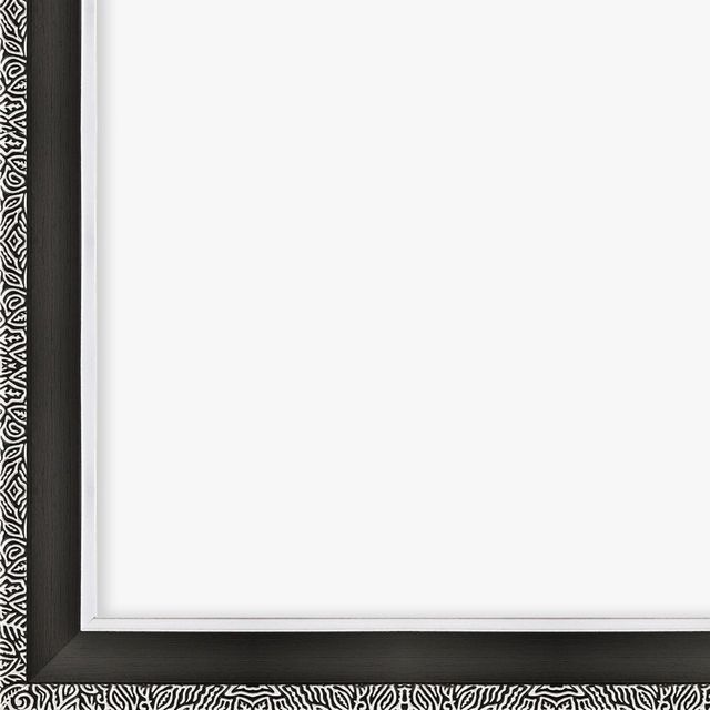 액자 걸이용 거실 모던 사각 퍼즐 슬림우드블랙 520mm 380x520 나무액자