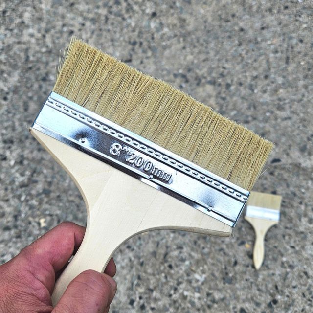 DIY 벽보수용 대형 페인트 브러쉬 평붓 일자붓