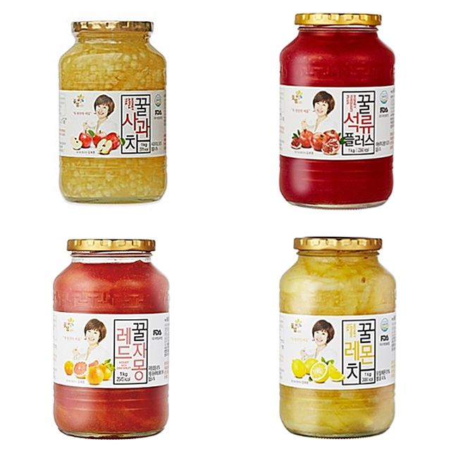 꽃샘 석류차/사과차 1kg