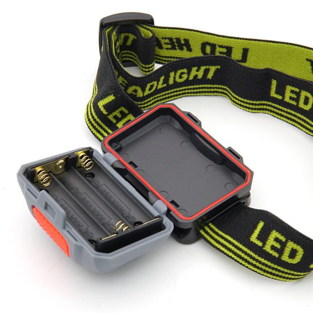 헤드램프 3W White 1LED Red 2LED 건전지 AAA ID765