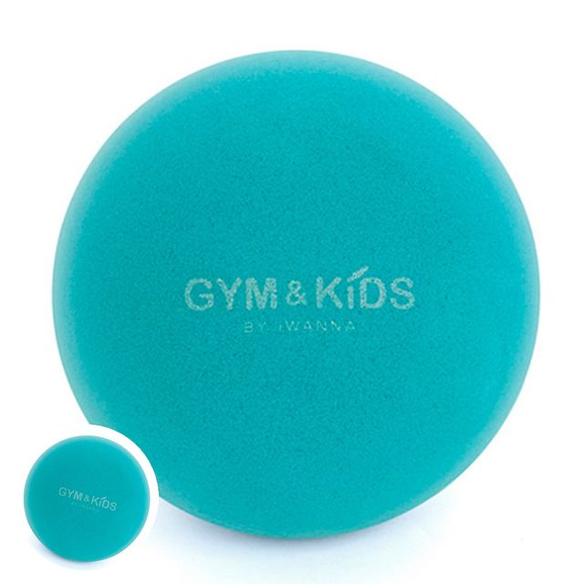 어린이운동 실내놀이완구 아기공 짐앤키즈 무소음 탱탱볼 18cm 마린 블루 유아공 소프트볼 아기완구