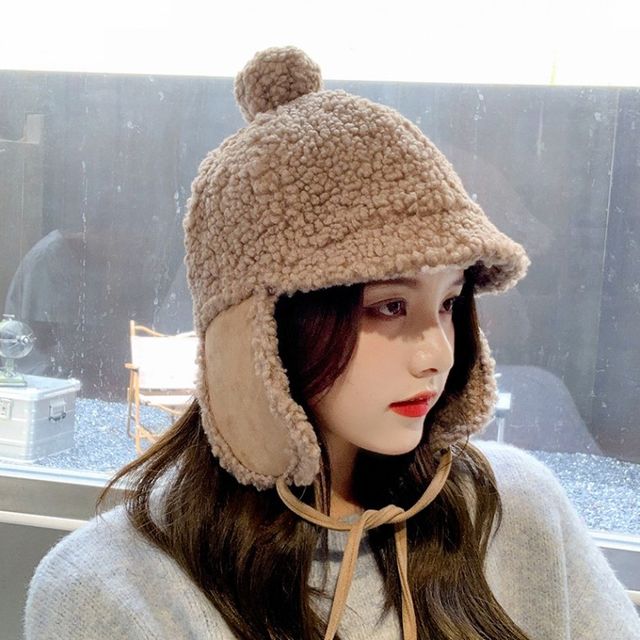 귀달이 보온모자 방한모자 방한캡 니트모자 방