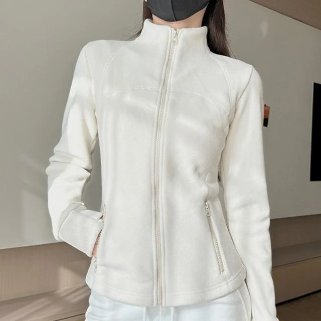 여성 슬림핏 폴라 플리스 자켓 OSM-1005814