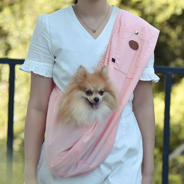 강아지 고양이 가방 애견 슬링백 병원 경량