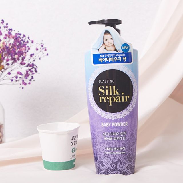 샤이닝 샴푸 550ml 베이비파우더 엘라스틴