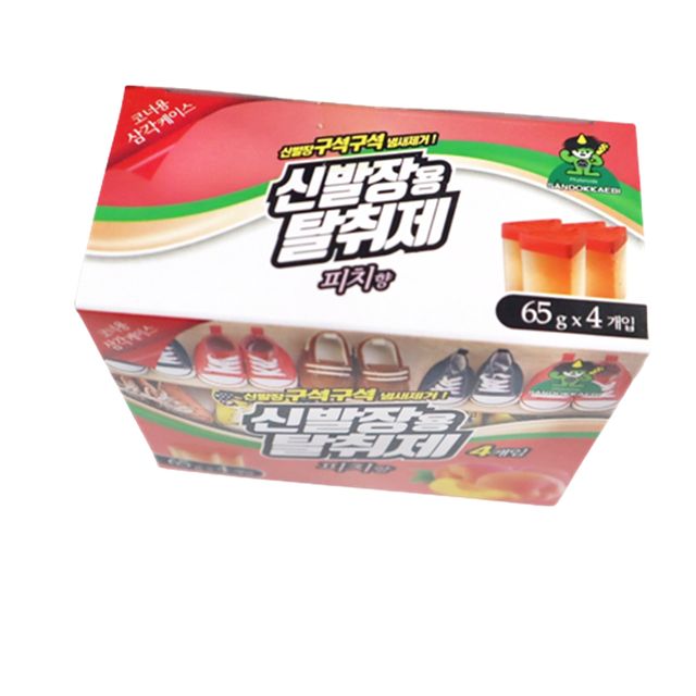 신발장용 탈취제 4P 피치 업소신발장탈취제 원룸자취