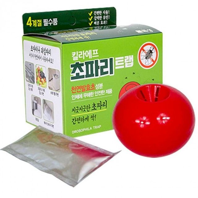 초파리 유인 포집기 발효액 활용 비살충 포충기