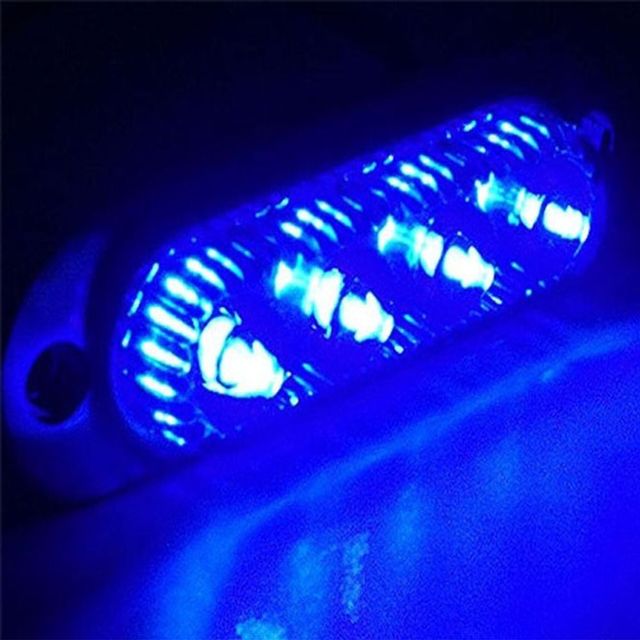 블루 LED 12V용 사이드 1개 램프 사이드마커 차폭등