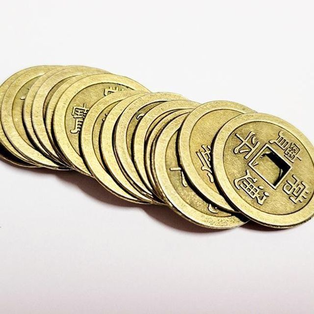 상평통보 엽전 50개 옛날동전 금전운 재물운 행운소품 엽전 복주머니 인테리어소품 한복악세사리 전통소품