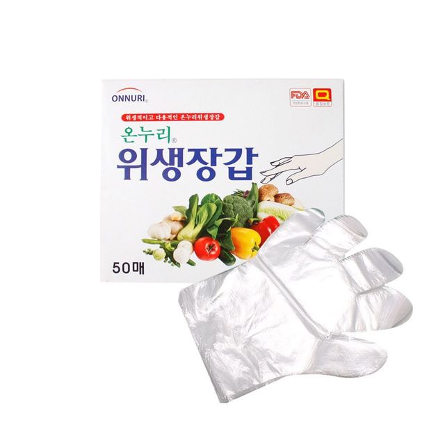 일회용비닐장갑 위생장갑 온누리 비닐위생장갑 일회용위생장갑